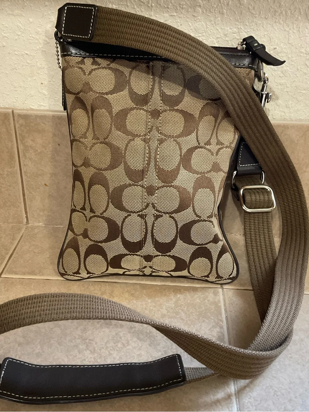 COACH Soho Signature Jacquard Swingpack Crossbody GO5N-6016
